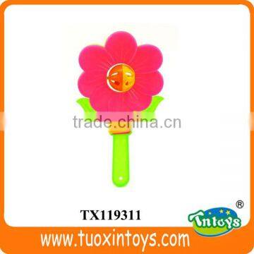 wholesale softtextile plastic baby rattle toy