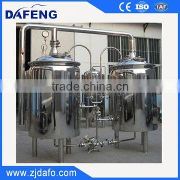 500L Customized Double Jacketed CE and ISO Certificate Stainless Steel Beer Brewing Equipment photo-5