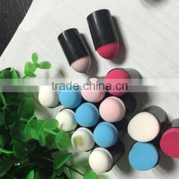 Sponge Makeup Dauber/ Sponge Dauber by Finger for Cosmetic Tool/finger Cosmetic Sponge photo-5