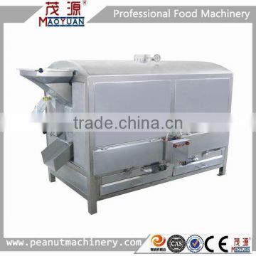 Gas nut baking machine