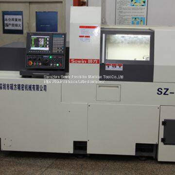 SZ-325E Dual Spindles Swiss Type Automatic Lathe Sliding Head Screw Machine photo-5