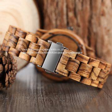 Double Layer Glasses Fashion Dressing Wooden Watches photo-5