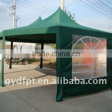 2*2*2**2.5 hexangular shade gazebo with PVC window