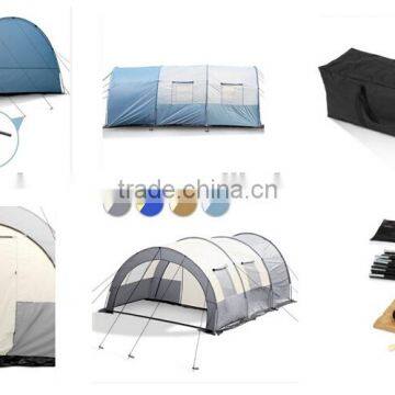 Europe hot selling popular 6 persons camping tent tunnel tents family tents