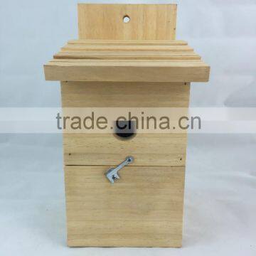 New design Solid wood birdhouse,DIY Bird house wooden products