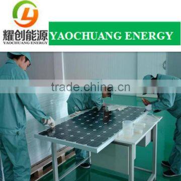 2016 High Efficienty Factory Price 100Watt Solar Panel Monocrystalline For Solar System