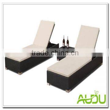 Audu Doube Summer Beach Chair Used Hotel Pool Furniture