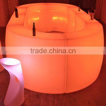 Remote Control Color Changing LED Light Plastic Table for Bar, Hotel,restaurant photo-2