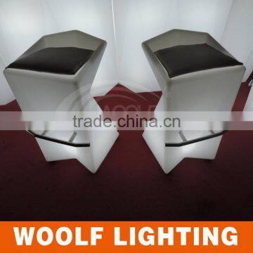 Modern Waterproof Rechargeable Illuminated Bar LED Chair photo-5