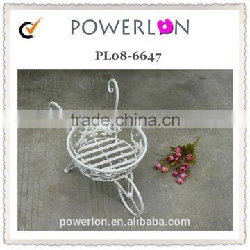 Cute Light Weight Iron Flower Pots Stand For Outdoor or Indoor Decoration photo-2