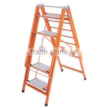 4 Steps Ladder With Wing Clothes Hanger Rack photo-3