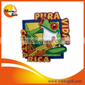 Promotional PVC fridge magnet with souvenior design