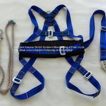 Full Body Safety Harness With Lanyards