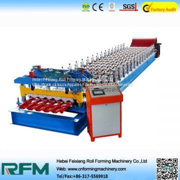 Color Glazed Steel Roll Forming Machine photo-2