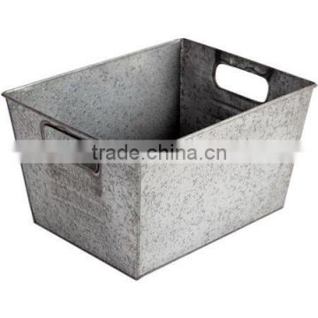 Natural Color Galvanized Beverage Ice Tub