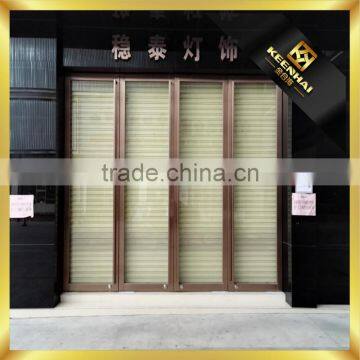 High Quality Commercial Stainless Steel Metal Frame Door photo-3
