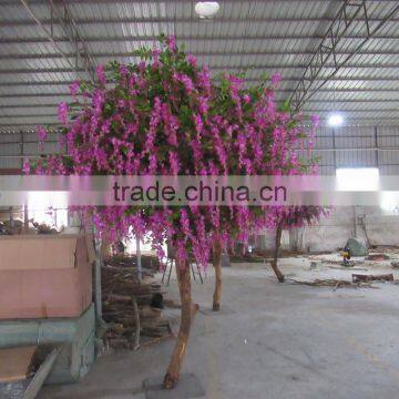 SJ15001025 Artificial Wedding Blossom Tree Indoor Wisteria Blossom Tree photo-5