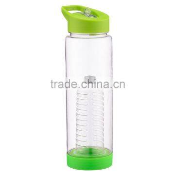 NO BPA Flip-top Leak Proof Infuser Fruit & Veggie Infusion Sports Water Bottle, 24 Oz photo-5