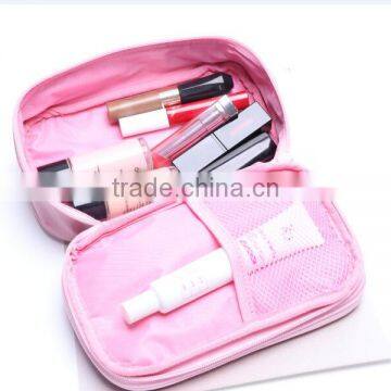 Fashion Shell Glitter PU Leather Women Makeup Bag photo-3