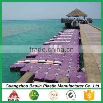 HDPE jet ski floating dock pontoon cube for the water park