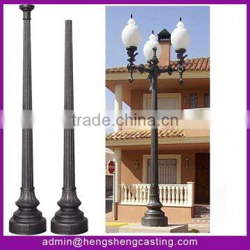 2017 Popular Cast Iron Ornamental Lamp Post photo-2