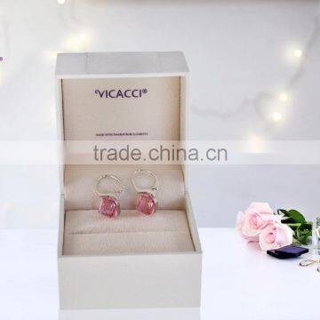 Fashion Jewelry Magnetic Colorful Pink Earring