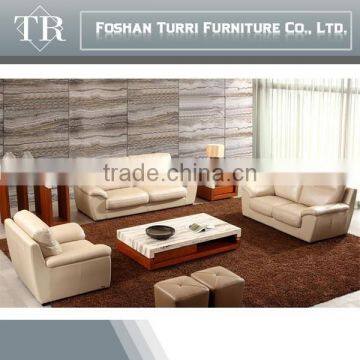 Modern Itlian Geniune Leather Sofas for Living Room photo-4