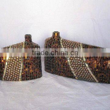 New Design Glass Mosaic Flower Pots photo-3