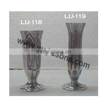 MOST ELEGANT METAL IRON FLOWER VASE FOR HOME DECOR AND CENTER PIECE . photo-3