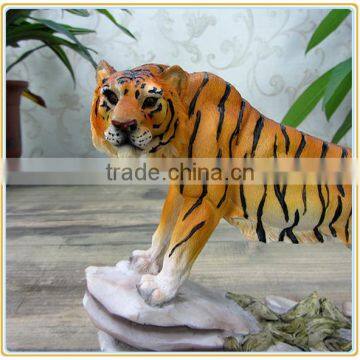 Customized Garden Decoration Life Like Wild Animal Tiger Sculpture photo-3