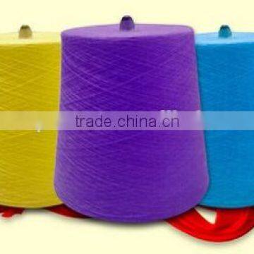100%Recyled Dope Dyed Cotton Yarn For Gloves photo-2