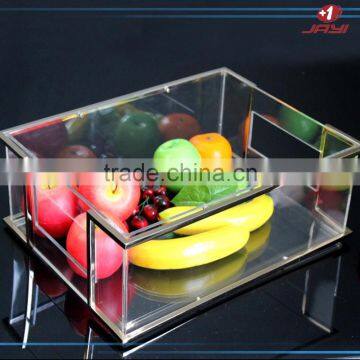 Engraved Clear Acrylic Serving Tray,Transparent Lucite Serving Tray,Perspex Serving Tray photo-4