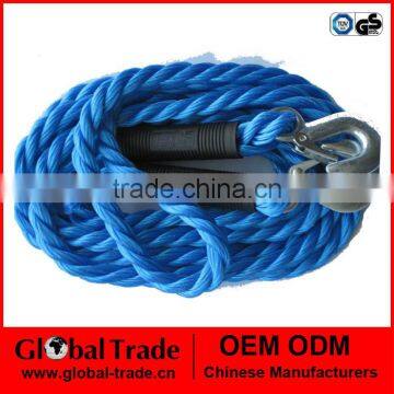 2000 KG Heavy Duty Pull Car Towing Vehicle Road Recovery Hook Tow Rope Tow Rope GS Approved A0506