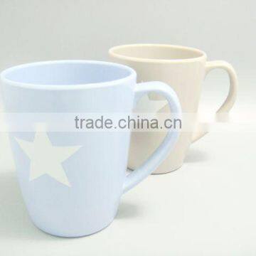 Star Printed Melamine Cup with Handle