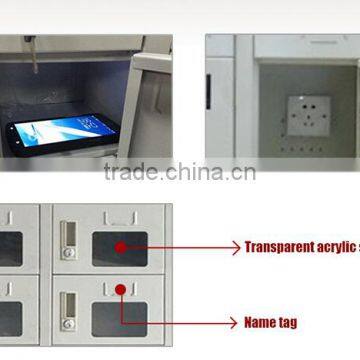 Combination Lock Black Charging Locker Public Mobile Phone Charging Station photo-3