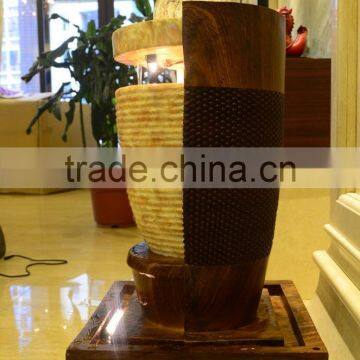 Led Lighting Artificial Resin Water Fountain / Indoor Outdoor Decoration photo-2