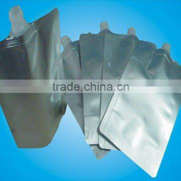 hight quality transparent spout pouch