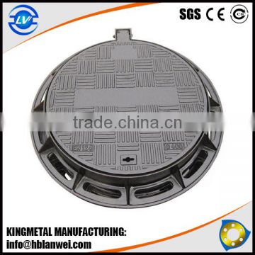 EN124 manhole cover with lock with capacity 40tons