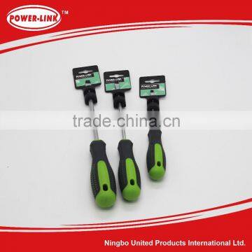 3pc CRV slotted screwdriver hand tools set and sleeve
