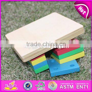 Hot Sale Preschool Geometry Shape Sort Toys Wooden Baby Blocks W13D107 photo-3
