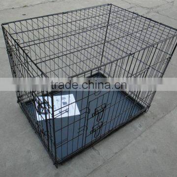 2015 Outdoor/ Innerdoor Black Coated Pet Cages/pet Cases/dog Cases/dog House