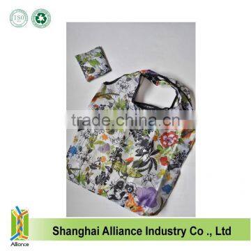 Rose Flowers Hummingbird Spring Eco Reusable Foldable Shopping Tote Bag