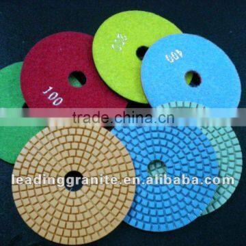 Premium Grade Wet 5" Diamond Polishing Pads Set