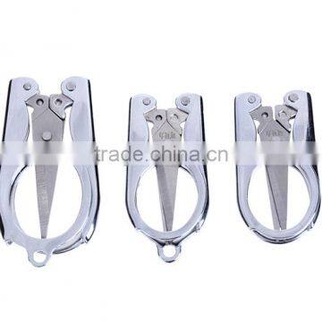 Household Stainless Steel Scissors Folding Travel Scissors photo-5