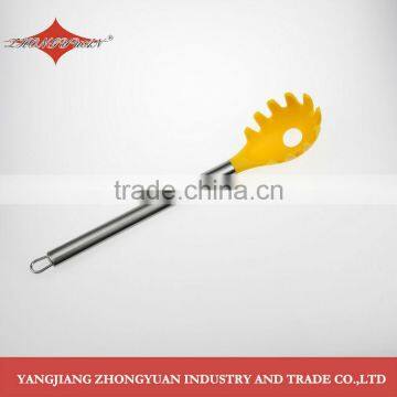 Silicone Kitchen Accessory Spaghetti Server With Stainless Steel Handle photo-2