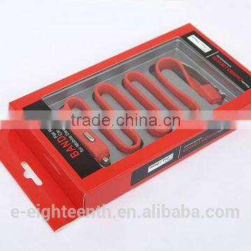 High Quality 2 in 1 Long Silicon Car Charger With USB Port 2.1A Output Apply to Android for Mobile photo-2