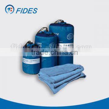 micro fibre polyester towel , microfibre towel in mesh bag