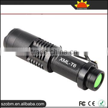 Hot Sales Tactical Flashlight ,XM-L T6 1000 lm Led Flashlight ,Zoomable Flashlight photo-2