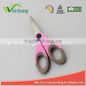 WCSC122 Premium Soft Grip Colorful Scissors Straight Stainless Steel Precision With New Handle Design photo-2