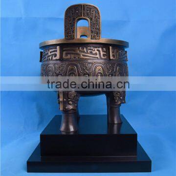 China Style Bronze Tripod Artwork/Chinese Classical Bronze Tripod Sculpture/Bronze Decoration photo-6